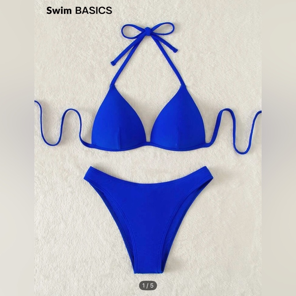 Women's Blue Bikini Set